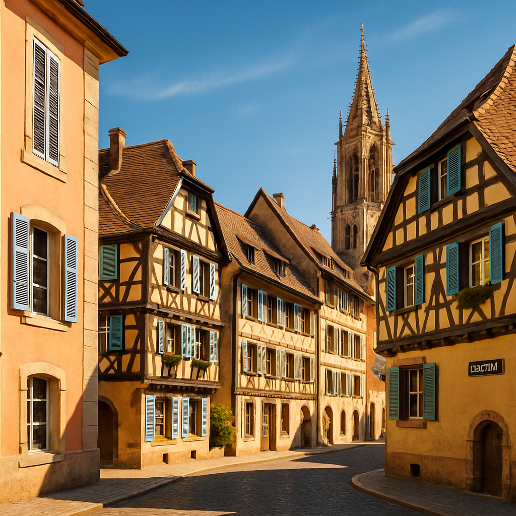 Vieux centre de Thann